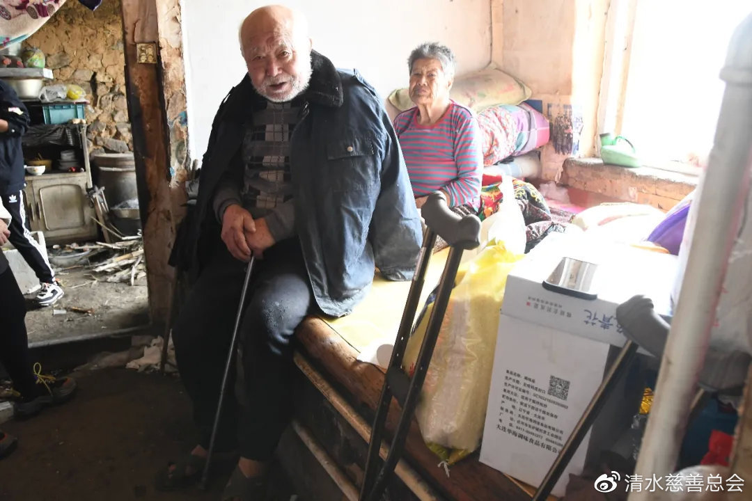 韩爷爷的老|清水慈善 | “要不是身体受不了了，我硬挺着也不敢吃药啊！”