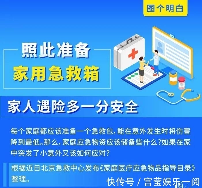 家用|照此准备家用急救箱 家人遇险多一分安全
