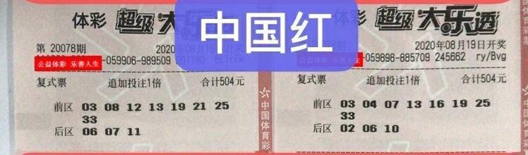 幸运儿|20078期大乐透万元复式票分享，今天谁会是那个幸运儿呢？
