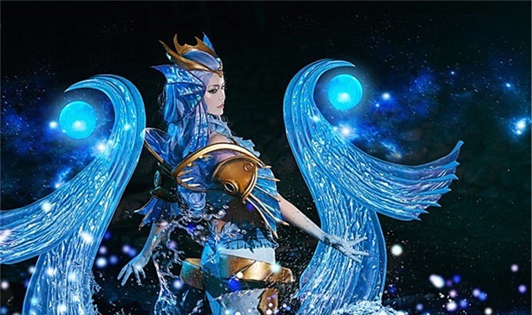 COSPLAY|COSPLAY:武则天——海洋之心,一看就是有矿的小姐姐!