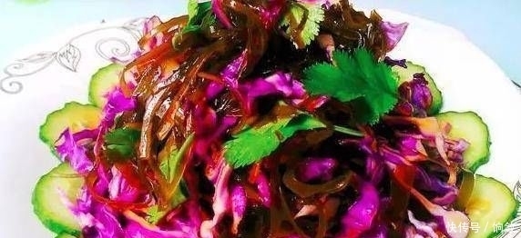  推荐|推荐美食：海带拌紫甘蓝干锅豇豆，芹菜炒猪肠