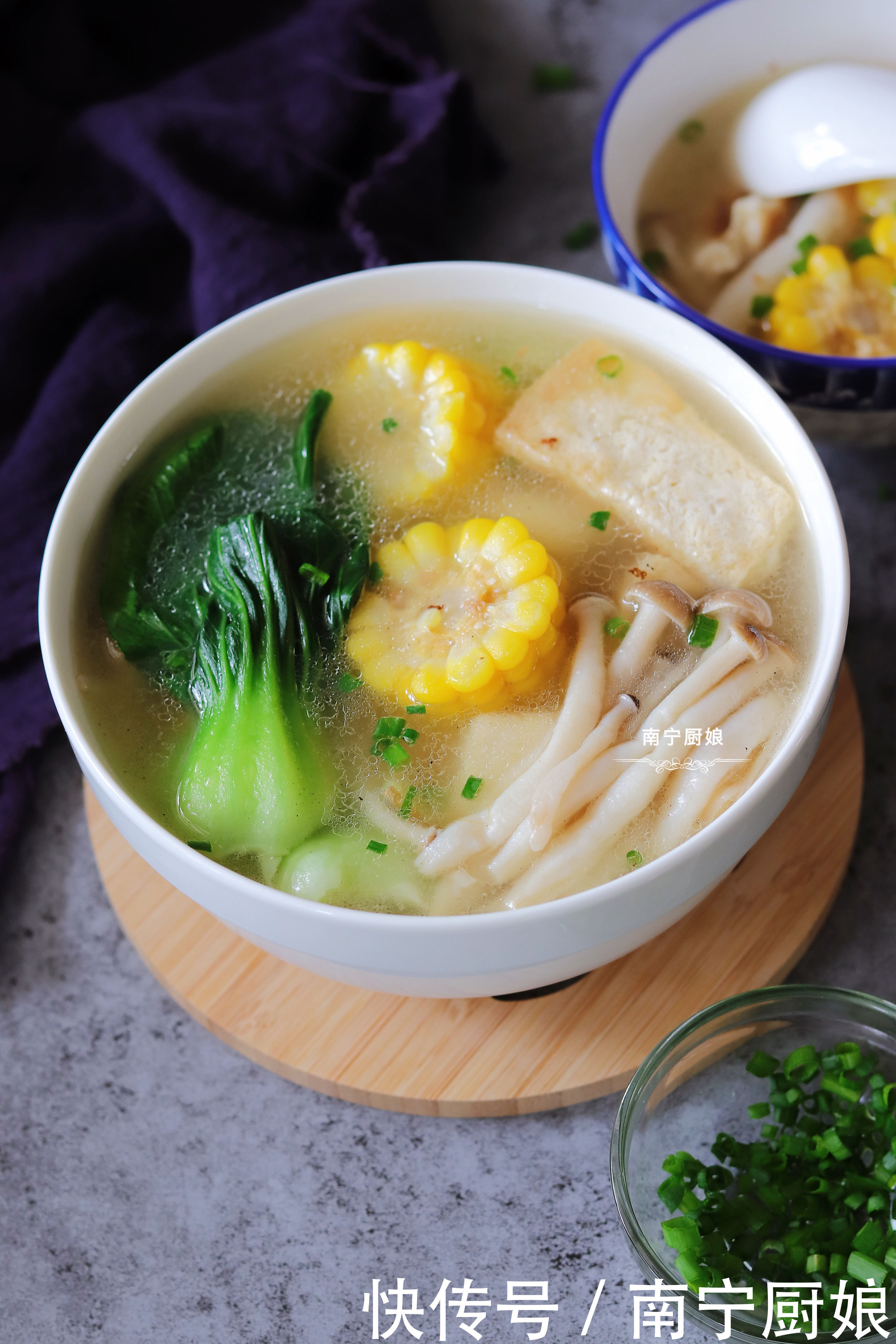 鲜美|秋天不可错过的三鲜汤,做法简单,营养鲜美低脂,大人小孩都爱喝