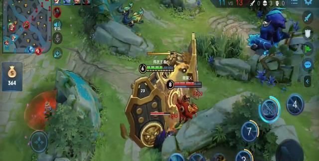 技能|王者揭秘03盾山2技能可以正面击飞敌人这是真的吗