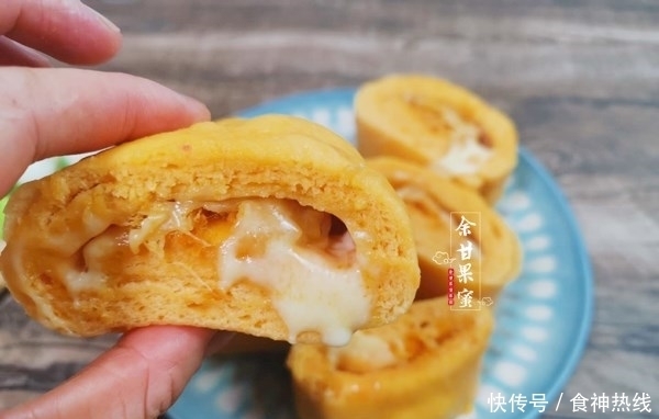 松软|面粉花样做法,一卷一蒸,有牛奶有粗粮,松软香甜,刚出锅吃3个