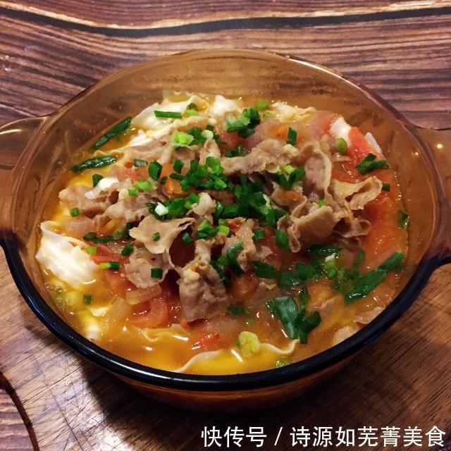 肥牛卷|番茄肥牛刀削面,家常美味,方便又快捷