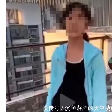  业主|蓝衣服女孩＂教唆＂2女童跳楼？拍摄者转述家长回应：上天台不是她主意