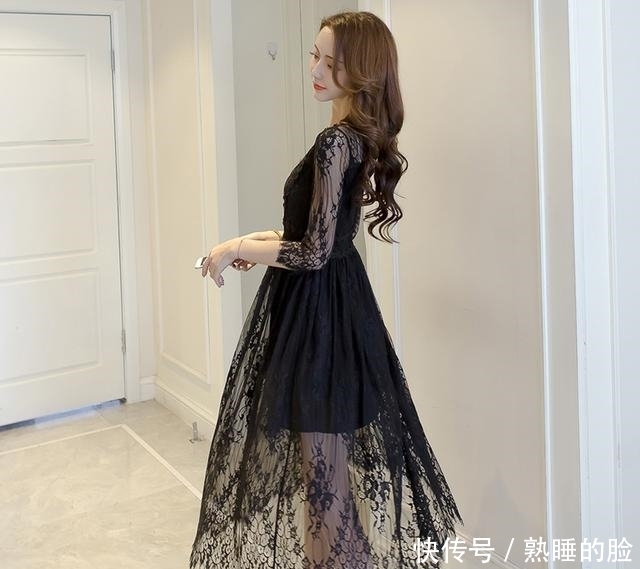 韩版时尚气|穿上性感连衣裙,在36℃天气里你会有着360°的优雅美丽