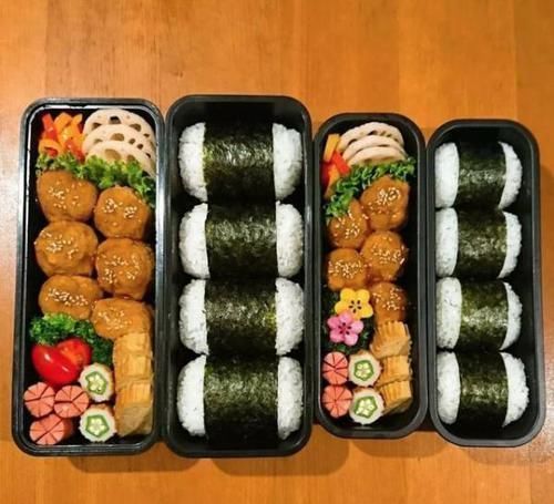 强迫症|日本一对兄妹的便当,吸引3万人围观,强迫症表示看起来好爽
