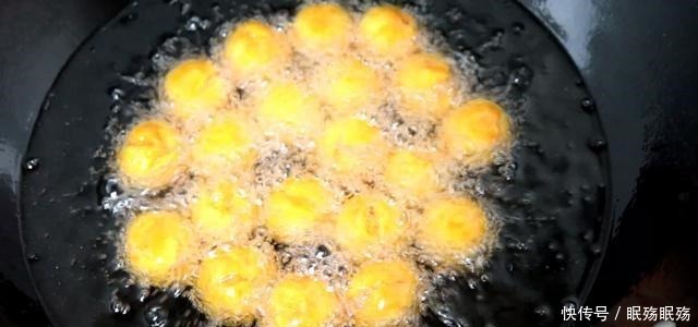 做成|红薯别再蒸着吃,做成红薯丸子,香甜软糯,一口一个超过瘾