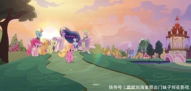  小马|彩虹小马：名字叫《小马宝莉》，为何动画片里没有宝莉，只有紫悦