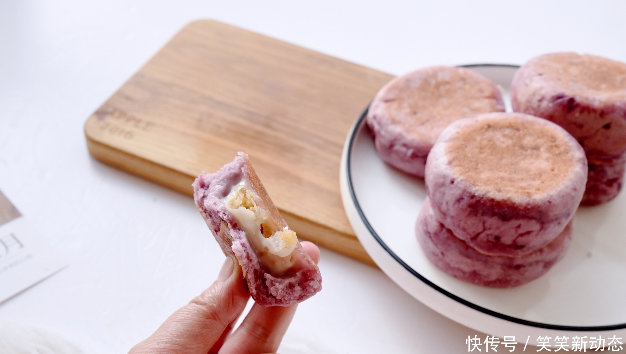 馅饼|最近,孩子迷上吃这个饼,香软拉丝,越嚼越香,做了六个不够吃