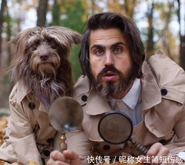 男子|男子和自家宠物狗“撞脸”,网友:好像亲父子