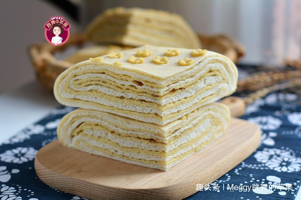 双色|教你做双色千层饼,柔软有滋味,让你学会1种,能开发出10多种