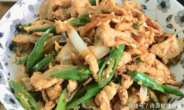 肉片|制作简单的青椒肉片,厨房新手可以轻松处理,味道不比酒店差
