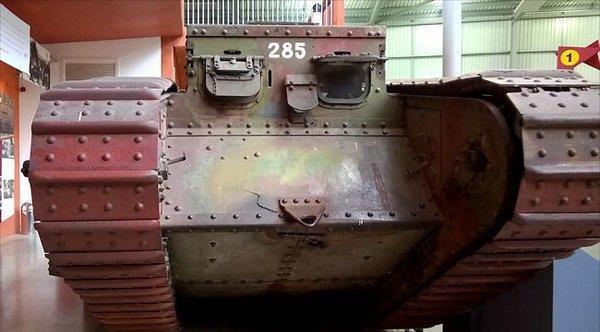 时期|最初的选择,第一次世界大战时期英国坦克装备的武器