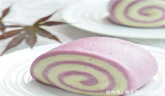接下来|营养又好吃的紫薯卷,是孩子们的最爱,最适合给孩子们做早餐
