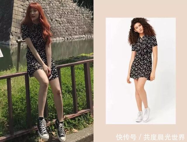 底色|碎花裙怎么挑不俗气