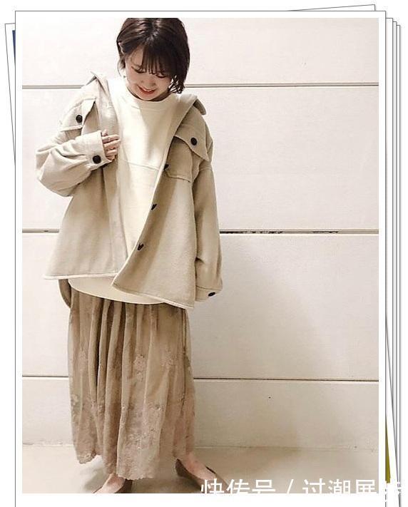 秋季|秋季蕾丝半身裙怎么搭?5种常用颜色30种流行搭配,穿出淑女风