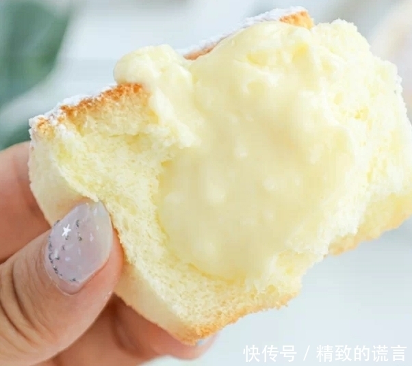 好吃|好吃到转圈圈的蛋糕,你们好奇吗它就是能爆浆的北海道戚风蛋糕