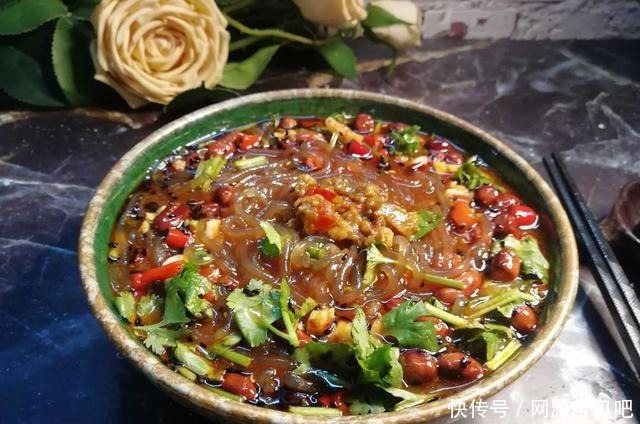 辣椒|酸辣粉的操作非常简单,只要一煮一拌就完成了