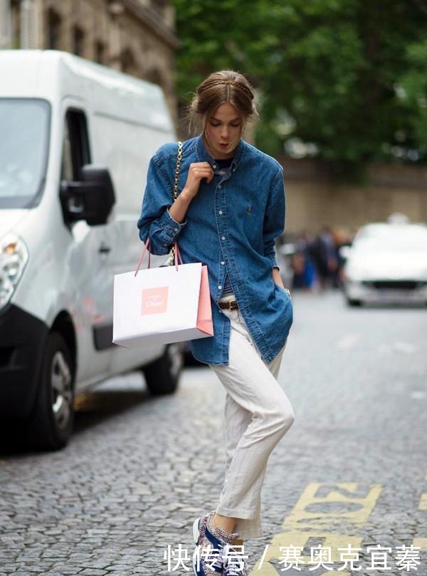  丹宁|白衬衫大势已去，“丹宁衬衫”才是今夏新团宠，舒适百搭时髦帅酷