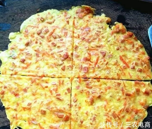 教你做|3分钟教你做营养早餐饼,每次做两张,宝宝超爱吃,都要吃光光