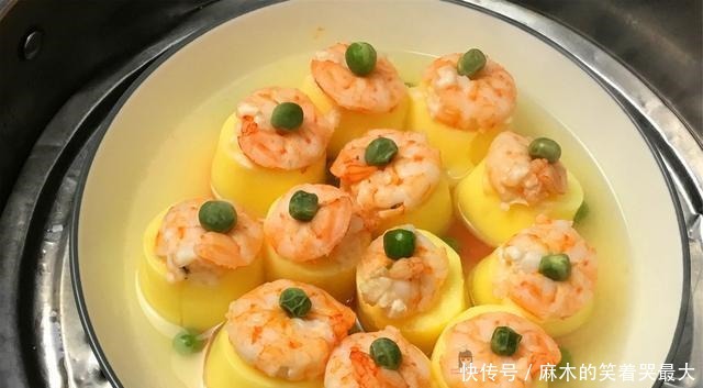 鲜香|今天用虾仁和玉子豆腐做个好吃的,鲜香美味,好看又好吃