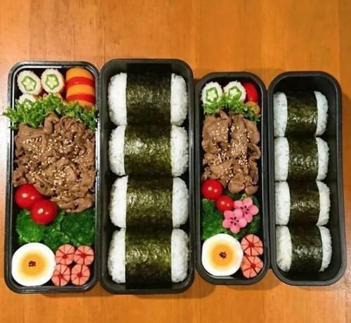 强迫症|日本一对兄妹的便当,吸引3万人围观,强迫症表示看起来好爽