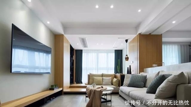  客厅|客厅没阳台怎么办？这样设计比有阳台好看N倍！