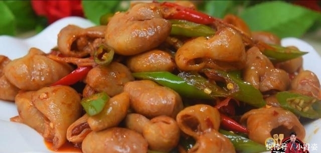  猪大肠|猪大肠最好吃的做法，简单美味，香辣下饭，看看你喜欢吃不？