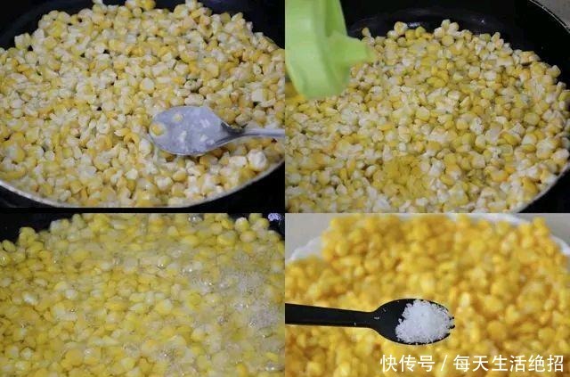 玉米|做玉米烙,这2招是玉米烙不散的关键,香酥甜脆绝对不能错过