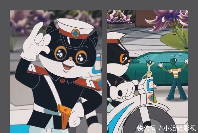  夫妇|时隔36年，《黑猫警长》推小剧场，这次还有螳螂夫妇，你还记得吗