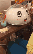 活鸡|搞笑GIF：厨师世家的孩子，从小就练爆炒活鸡