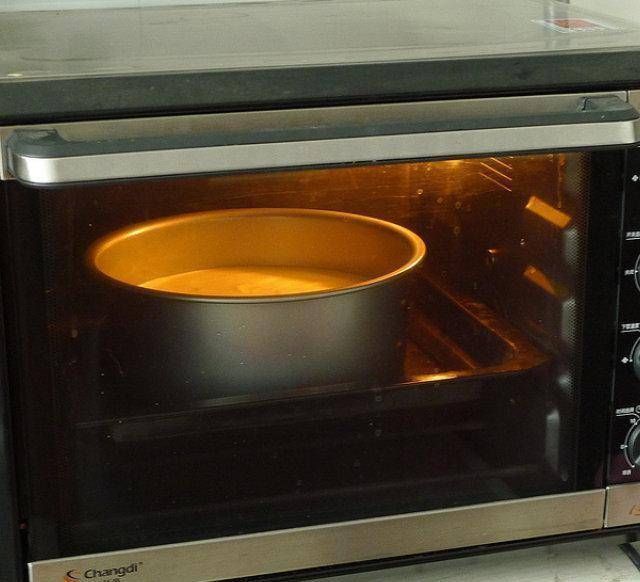 细腻|八寸戚风蛋糕,柔软细腻,不开裂不缩水,超完美