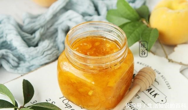 酸甜|自制黄桃果酱,营养丰富,酸甜开胃零添加,用来抹面包超好吃!