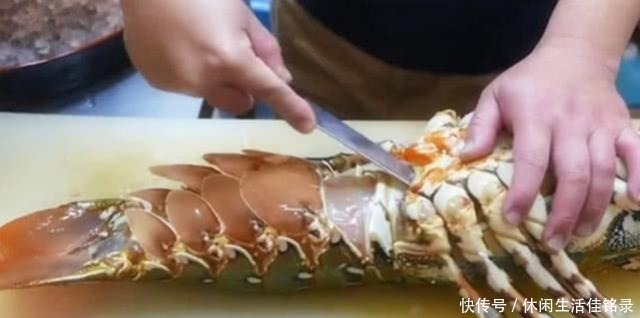 了得|我国一级厨师的刀工了得看他如何处理大龙虾,几乎没浪费虾肉!