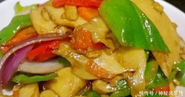 适量|简单家常菜：蟹味菇炒扁豆，素炒豌豆，鲜美杏鲍菇，椒盐排条