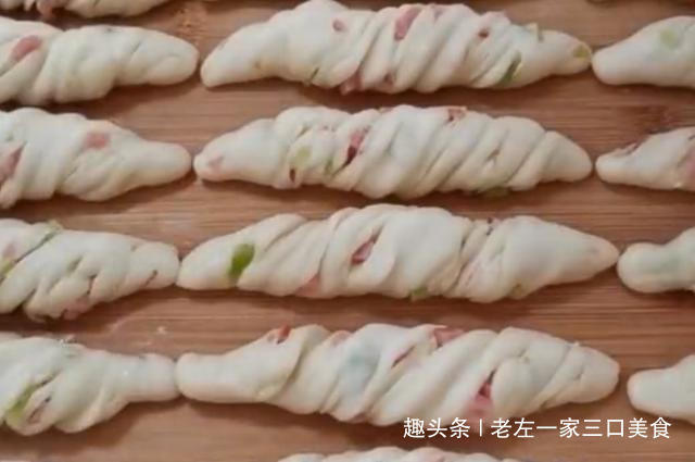  好吃|花卷新做法，有菜有肉，比包子简单，比饺子还香，一口一个，好吃