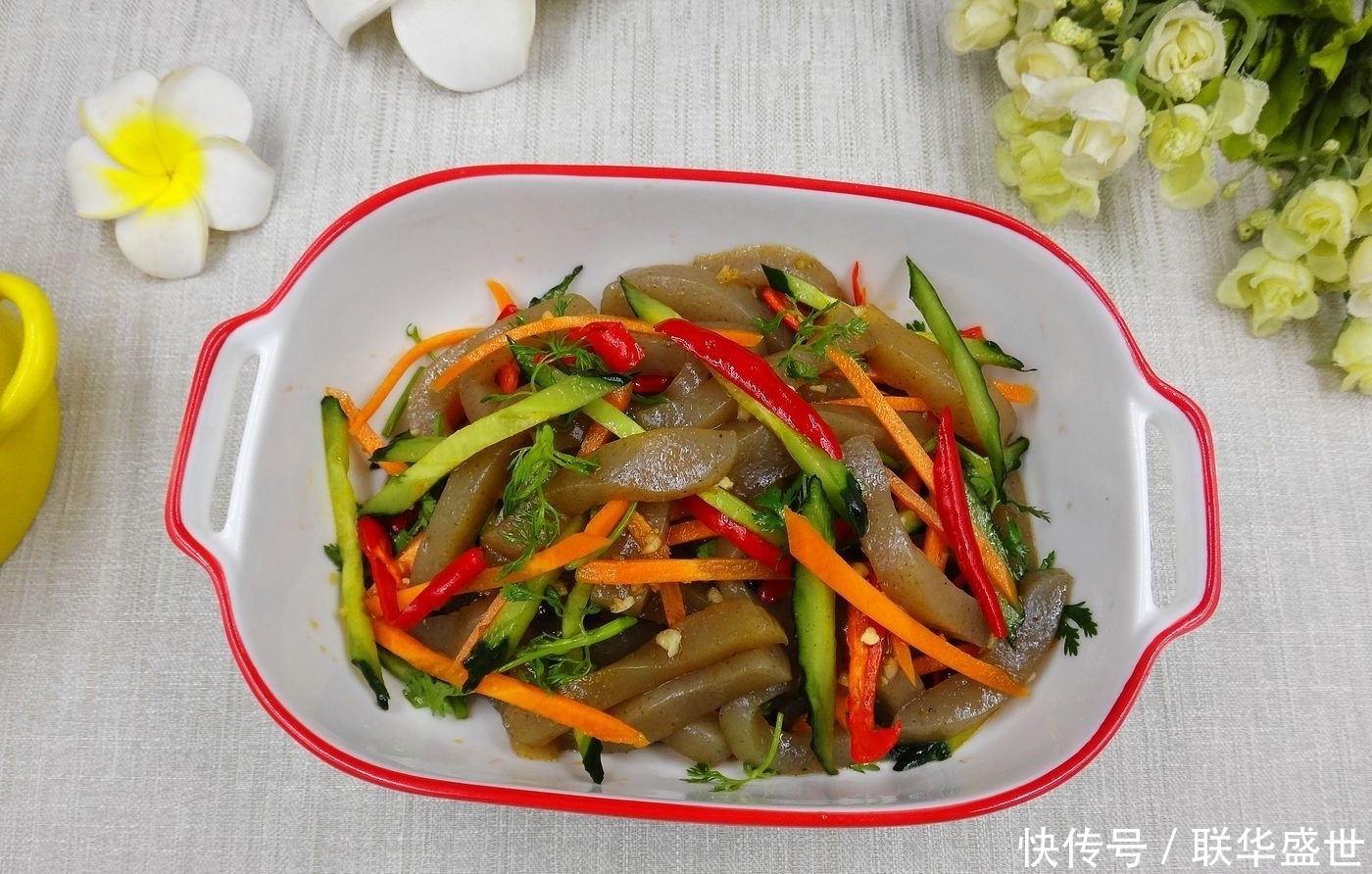 上桌|夏天,最适合做这道菜,拌一拌就上桌,美味低脂,越吃越苗条