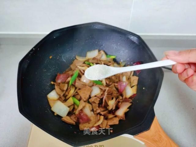 豆瓣酱|不会炒猪肝的,一定要像这样炒鲜香滑嫩,非常好吃,超级下饭哦