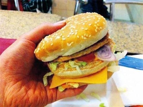 素食汉堡|印度人不吃猪肉,不吃牛肉,那麦当劳和肯德基卖的是什么汉堡