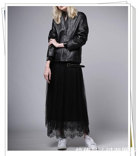 秋季|秋季蕾丝半身裙怎么搭?5种常用颜色30种流行搭配,穿出淑女风