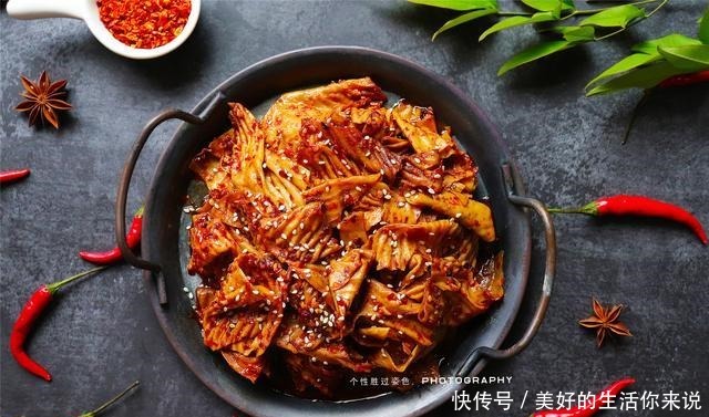 可口|豆腐皮新吃法,吃了这么多年豆皮,香辣可口,不学可惜了
