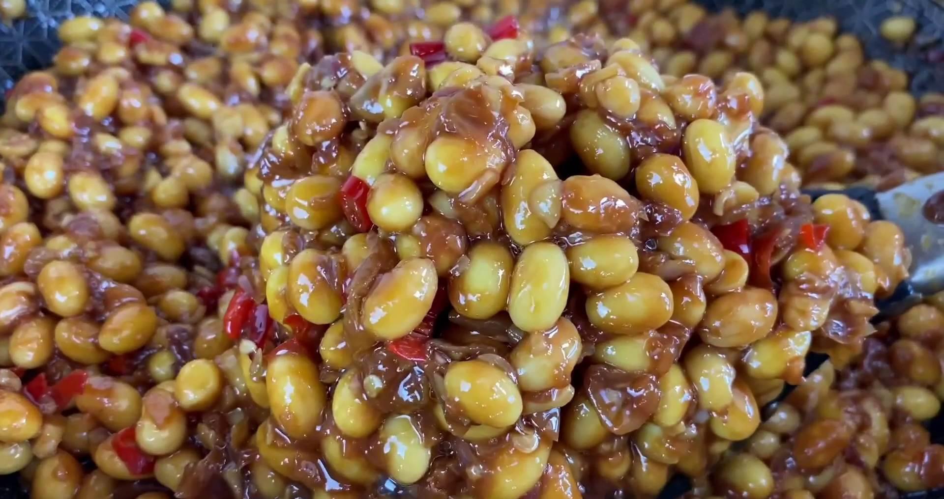 下饭|想吃黄豆酱自己在家就能做,传统老配方,香辣绵软又下饭,真香