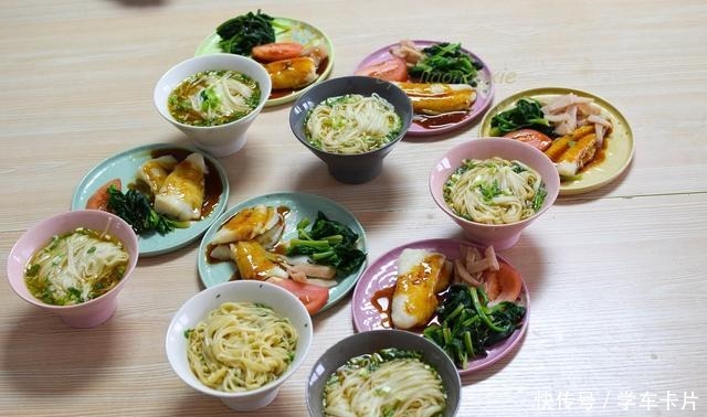 朋友圈|初二吃面,早餐6人份,朋友圈你家是开餐馆的吗