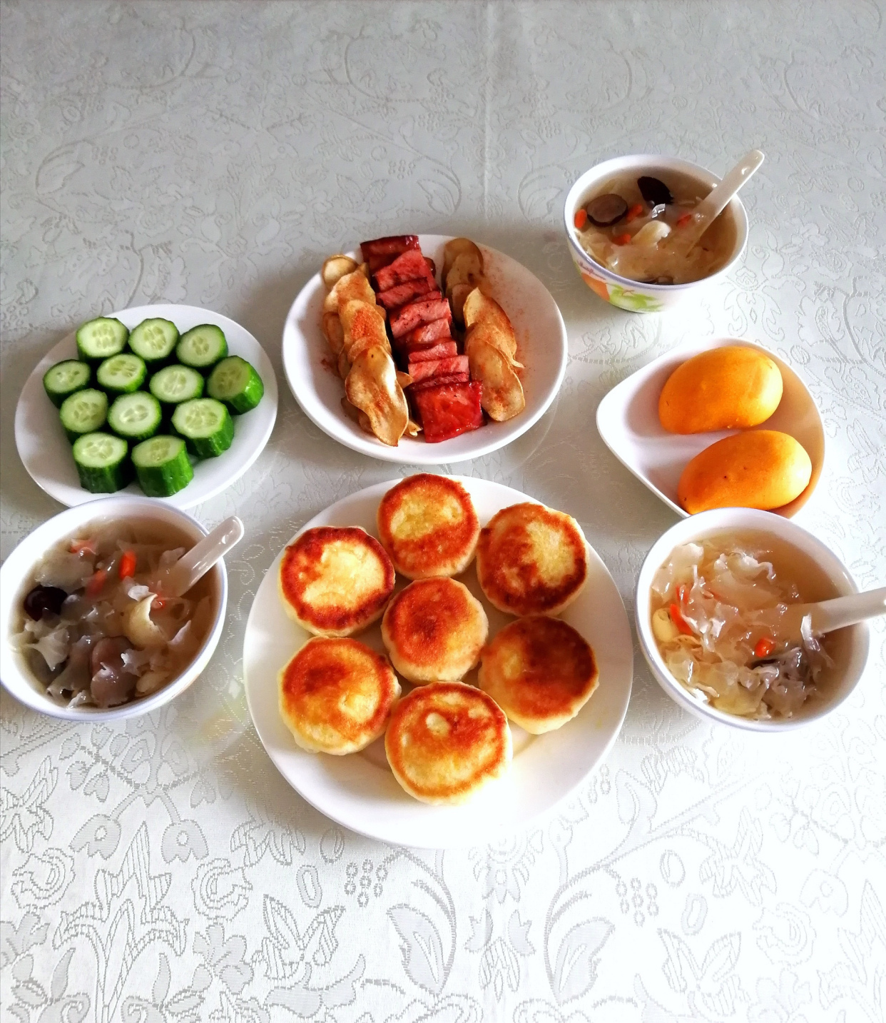 山药|早餐要吃好,我家早餐从没买过,每天都是一大桌,一个月也不重复