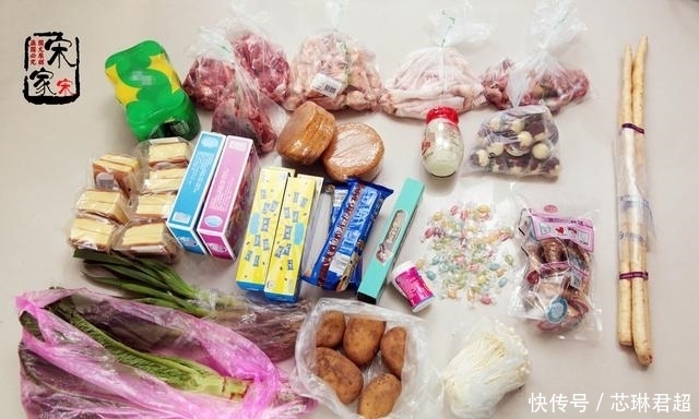 家里|家里没粮了派老公去买,花430块钱就买了这些,该夸还是该骂?