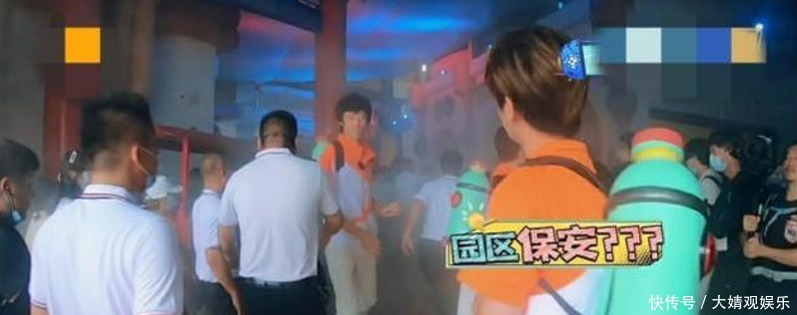 艺人|吴奇隆录制节目“偷袭”杨洋,被保安一招按倒,求心理阴影面积