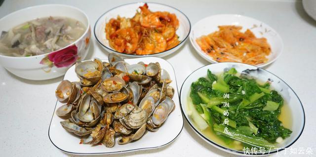 营养|我家的晚餐,荤素搭配很营养,都是简单的家常菜,从来都不叫外卖