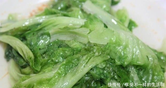 生菜|炒生菜之前，大厨都会多加一个步骤，生菜又脆又嫩，吃起来更好吃